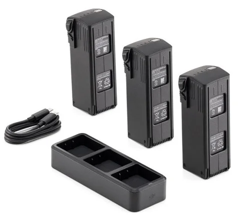 Kit DJI Mavic 3 – 3 Baterias + Hub de Carregamento (100 W)
