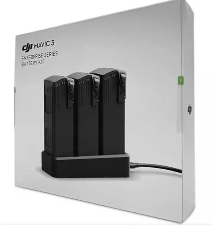Kit DJI Mavic 3 – 3 Baterias + Hub de Carregamento (100 W)